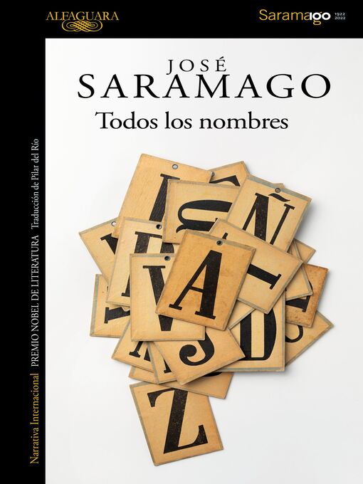 Cover image for Todos los nombres